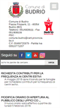 Mobile Screenshot of comune.budrio.bo.it