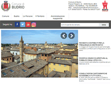 Tablet Screenshot of comune.budrio.bo.it